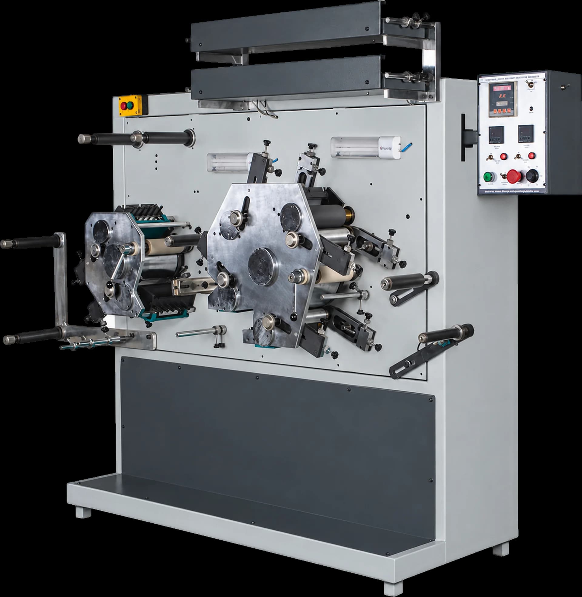 4+2 Color Rotary Garment Tape Label Printing Machine (Taffeta & Satin)