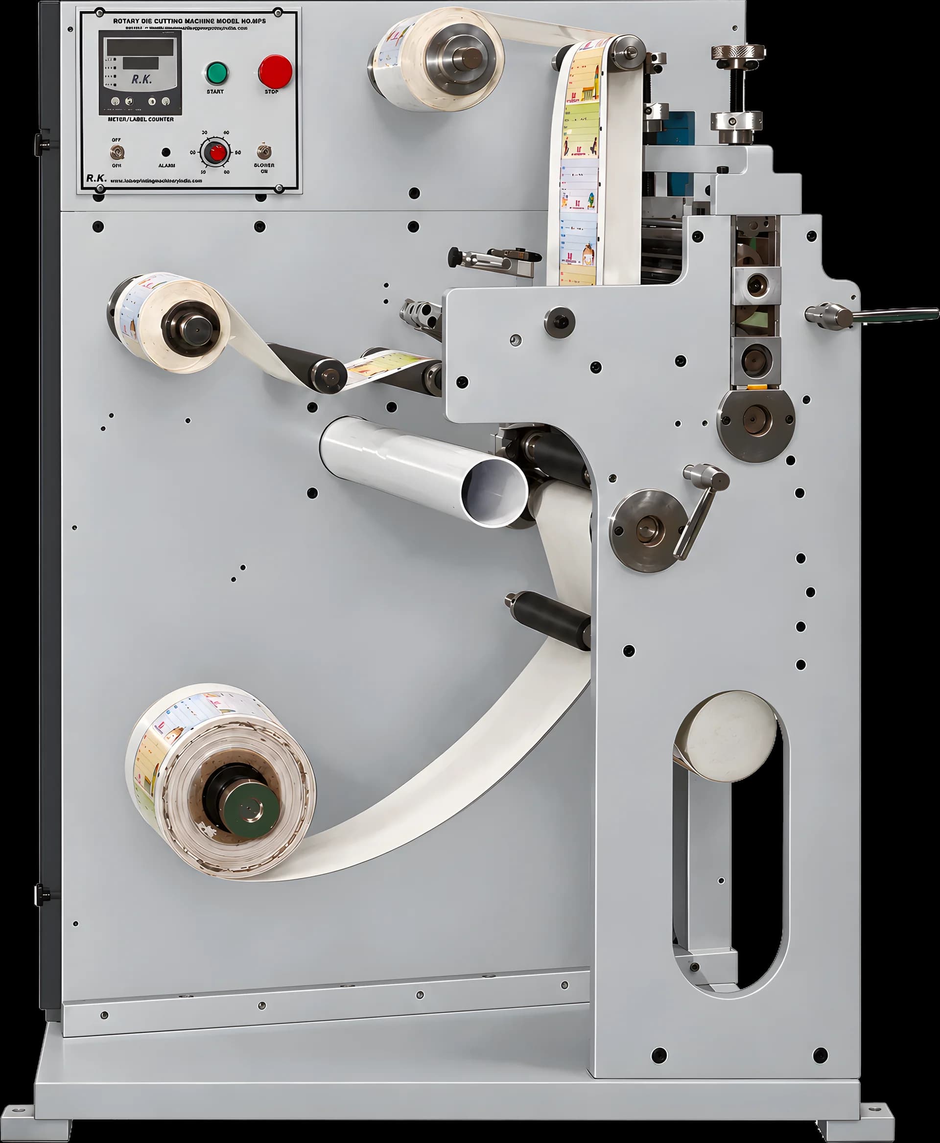 Micro Die Cutting With Turret Rewinding (Manual)