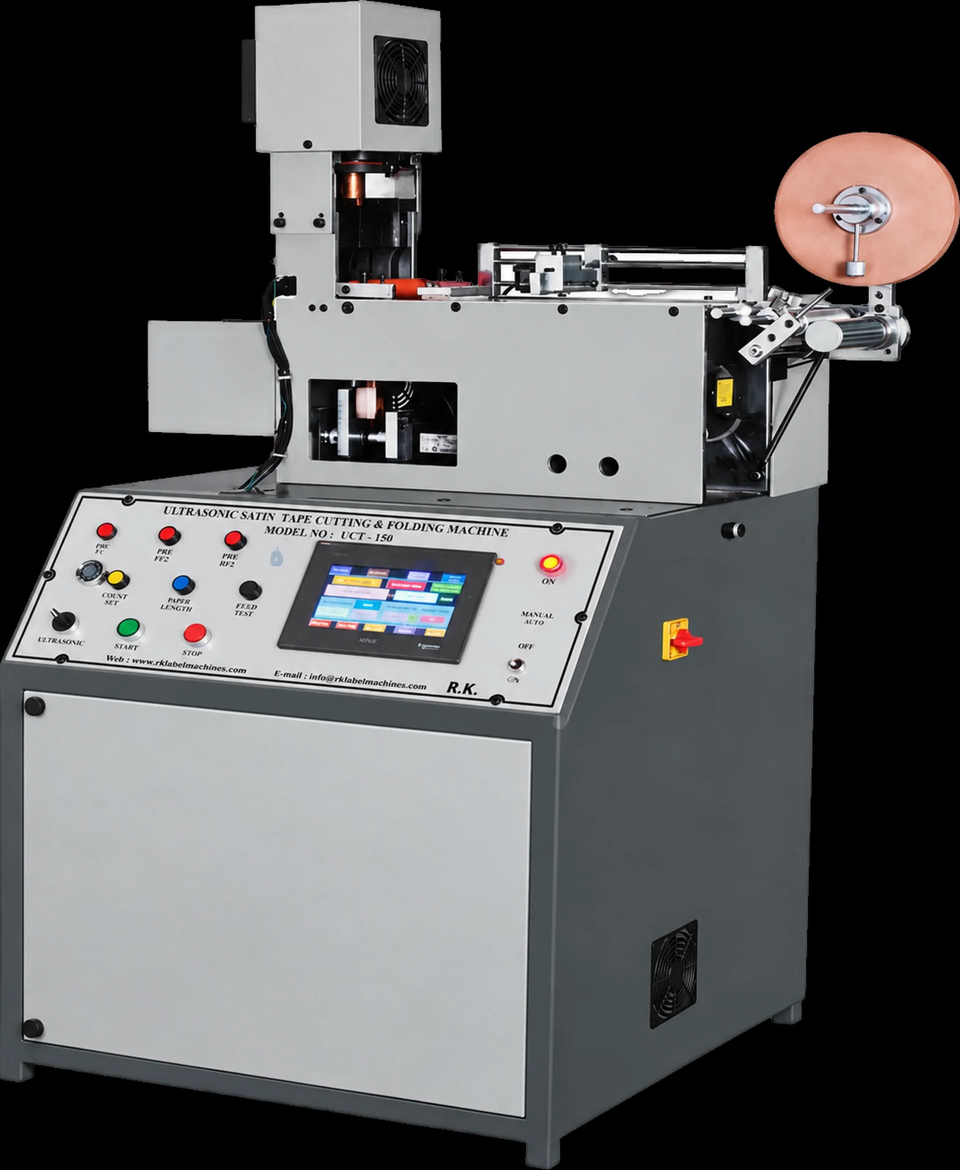 USC Ultrasonic Garment Tape Label Cutting Machine