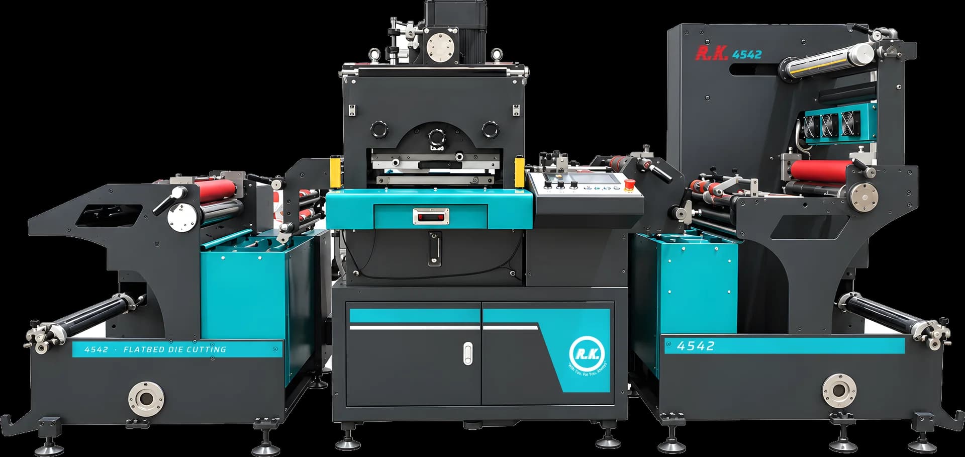 4542-S Flatbed Series Servo Die Cutting and Hot Stamping Machine