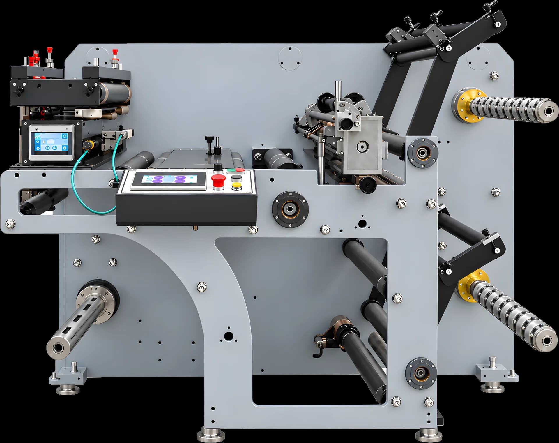 HS-450 High-Speed Label Slitting & Rewinding Machine