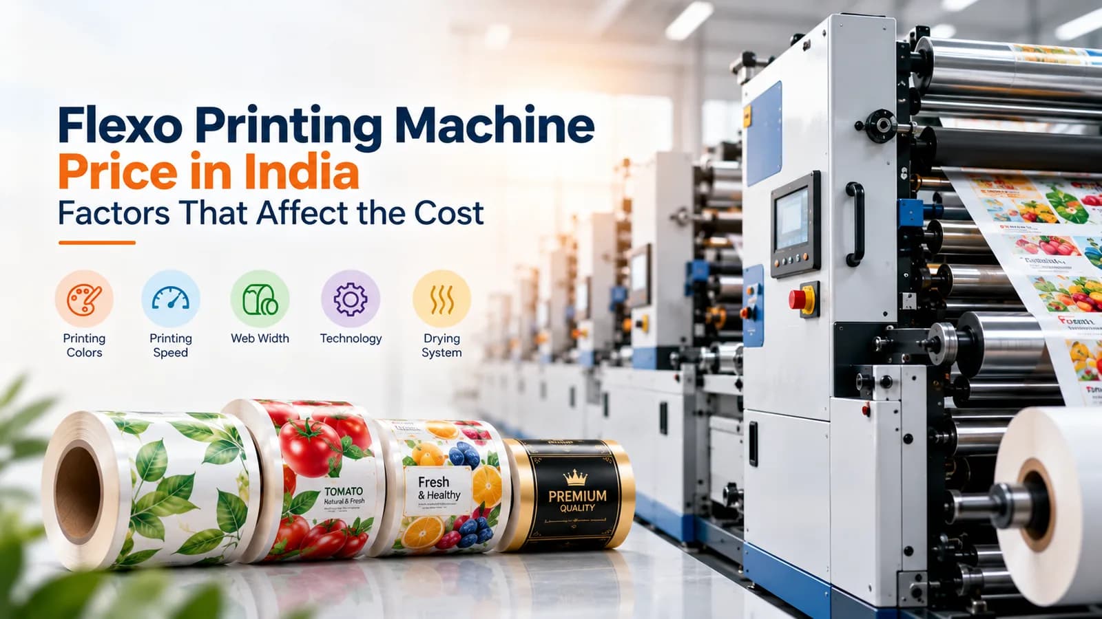 Flexo Printing Machine Price in India: Factors That Affect the Cost