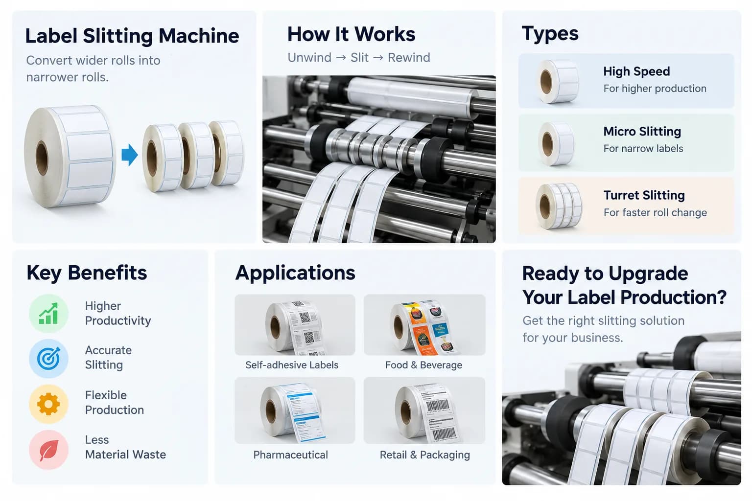 Label Slitting Machine: Types, Working Process, Uses & Benefits