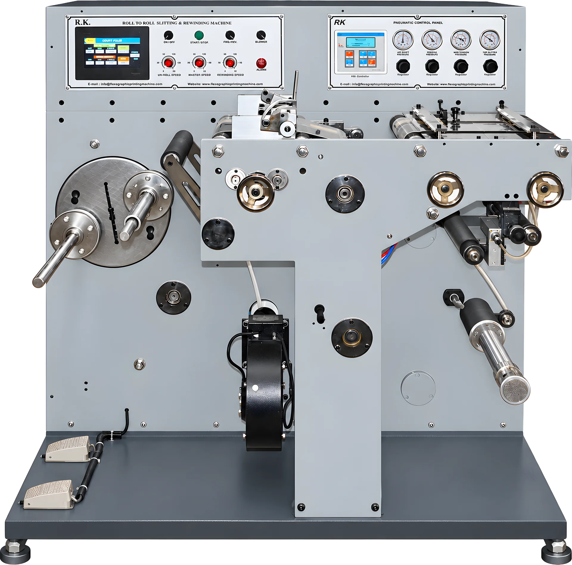 Slitting With Turret Rewinding