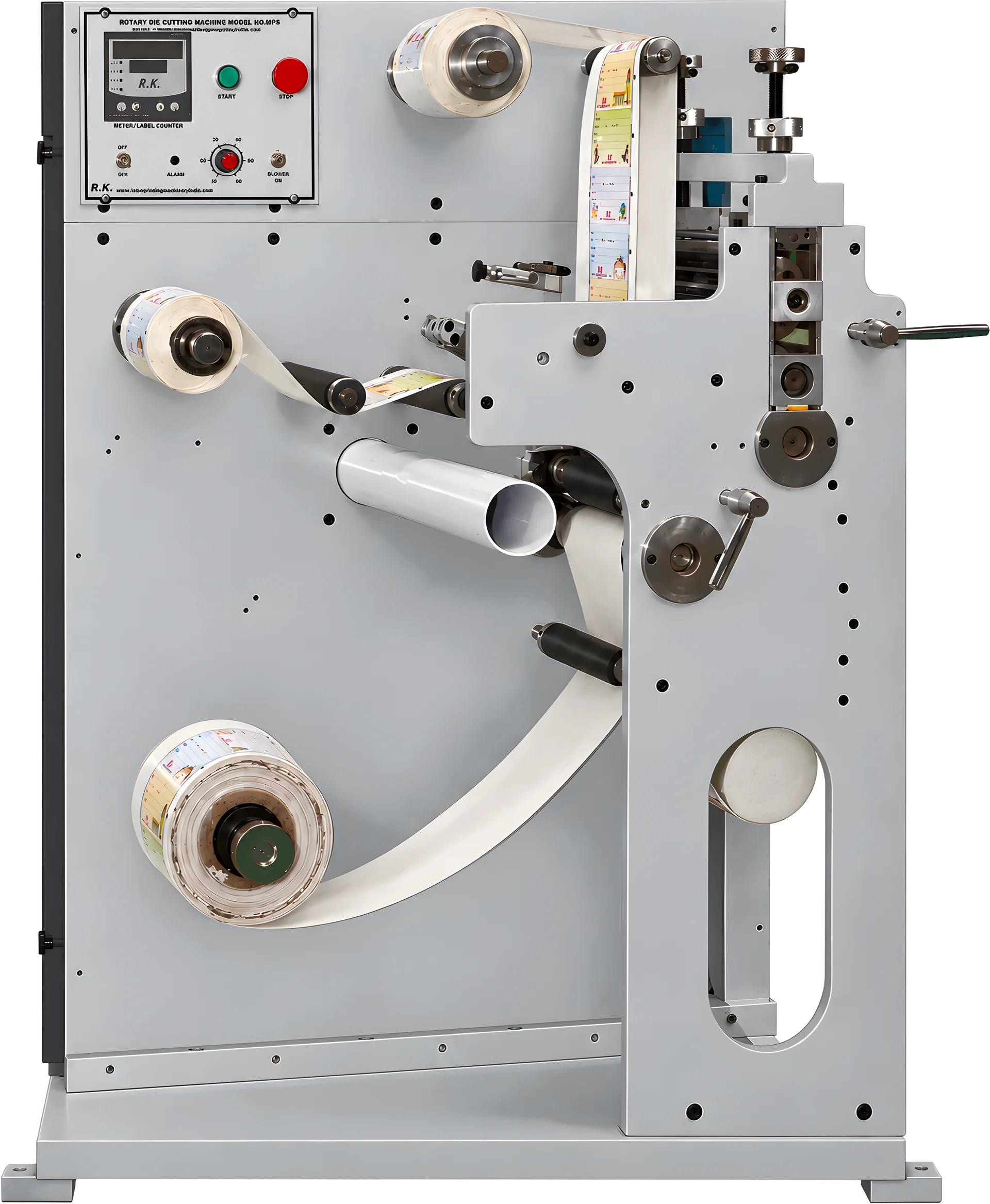 Micro Die Cutting With Turret Rewinding