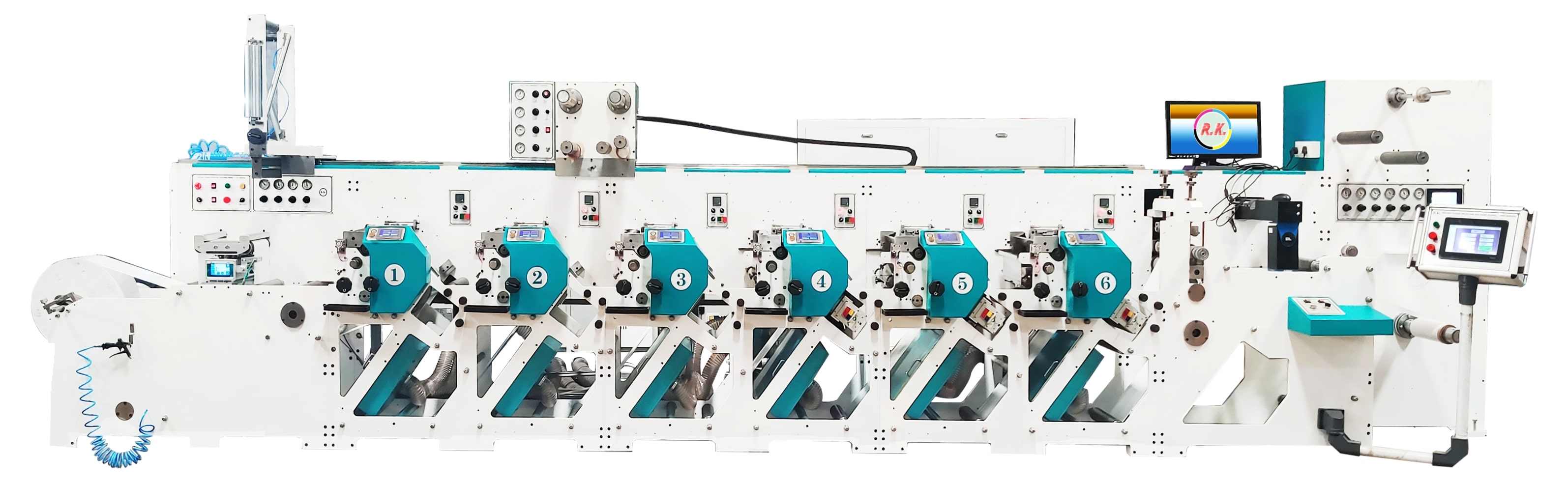 FMS-Nice-P-320-6 Colour With All UV Dryer