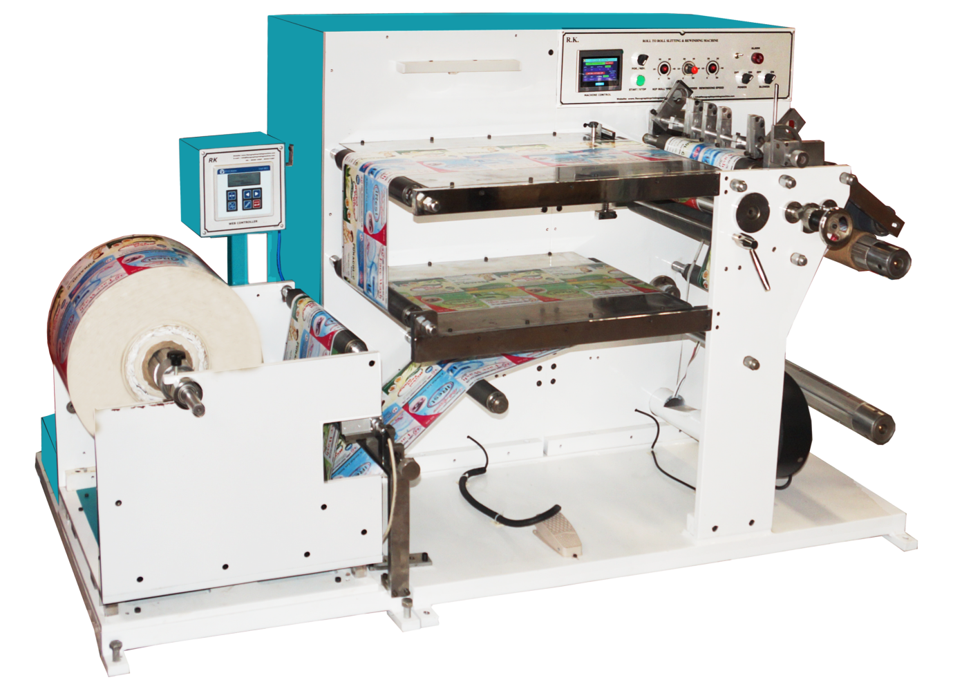 Label Missing Detection Machine (Online Slitting & Rewinding)